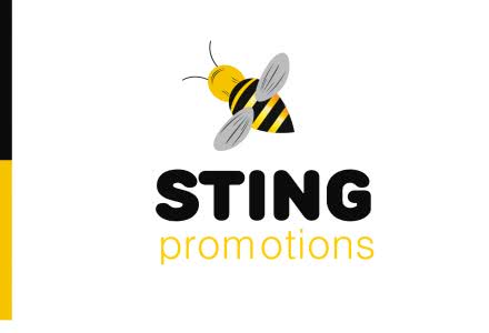 работы дизайнера Christian Habib логотип фирмы "Sting Promotions"